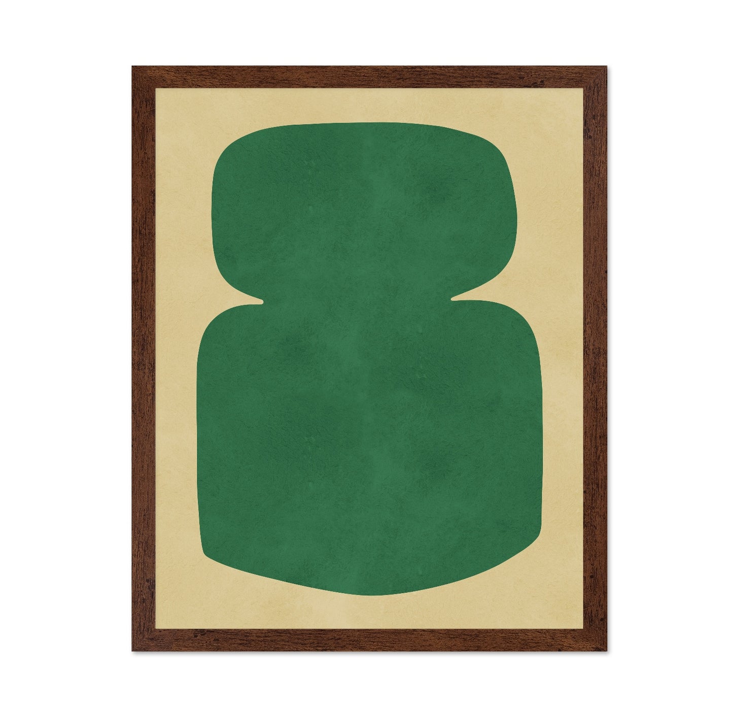 Green Rounded Form