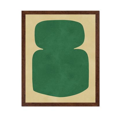 Green Rounded Form
