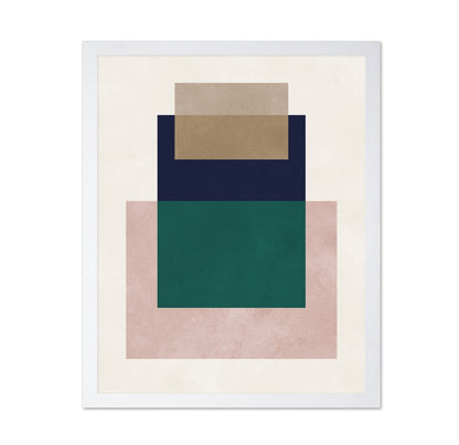 Layered Color Blocks No4