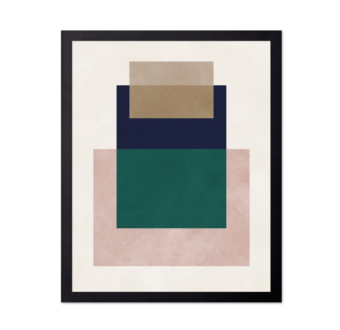 Layered Color Blocks No4