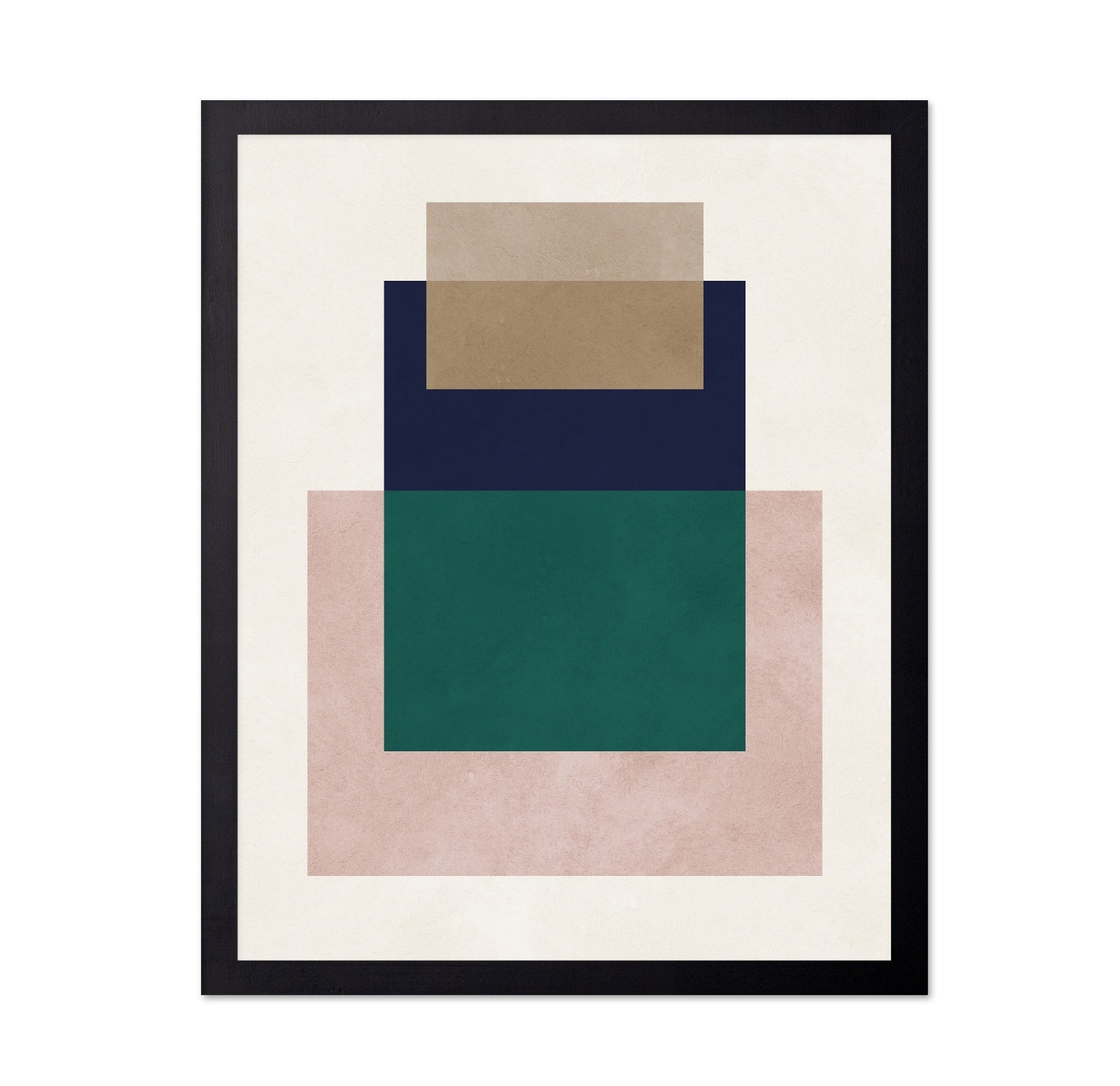 Layered Color Blocks No4