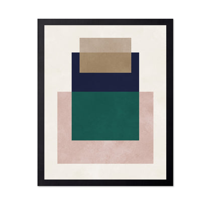 Layered Color Blocks No4