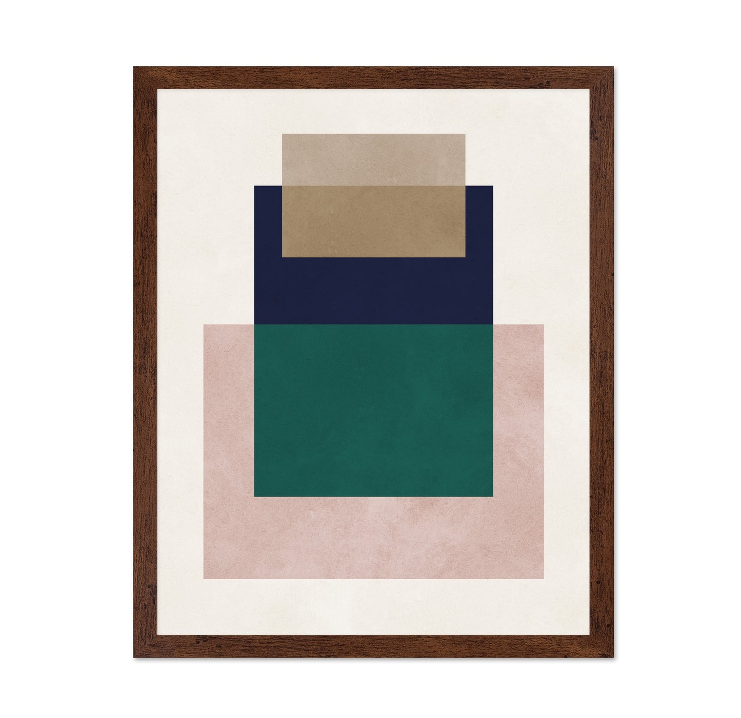 Layered Color Blocks No4