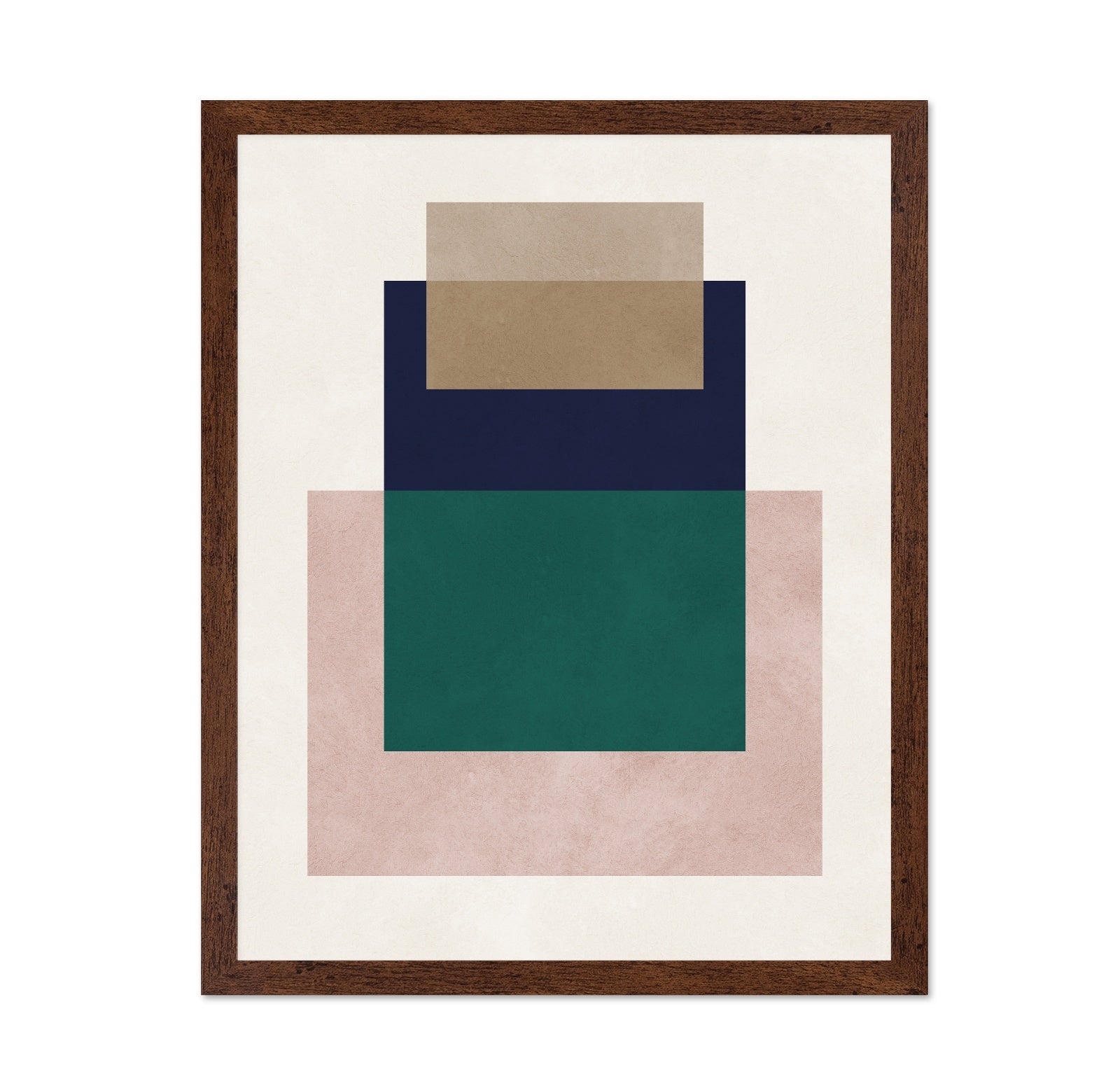 Layered Color Blocks No4