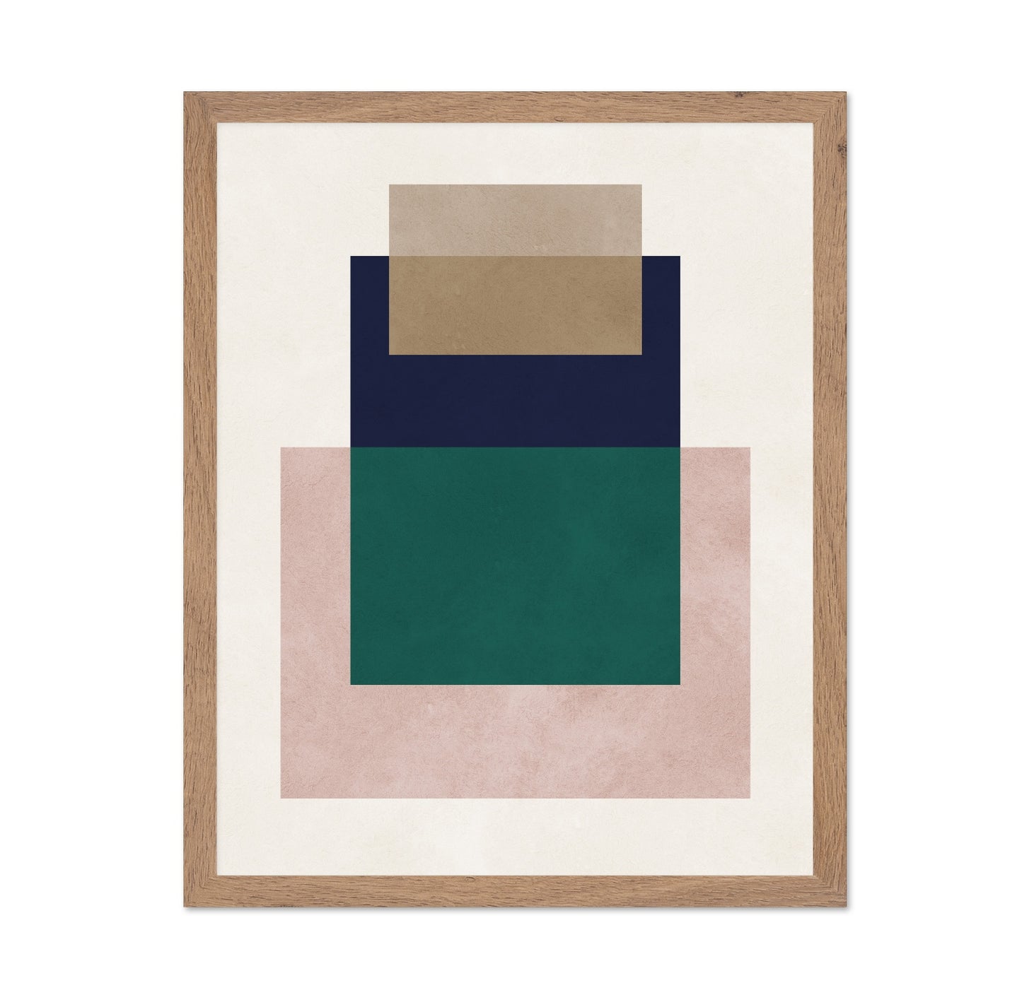 Layered Color Blocks No4