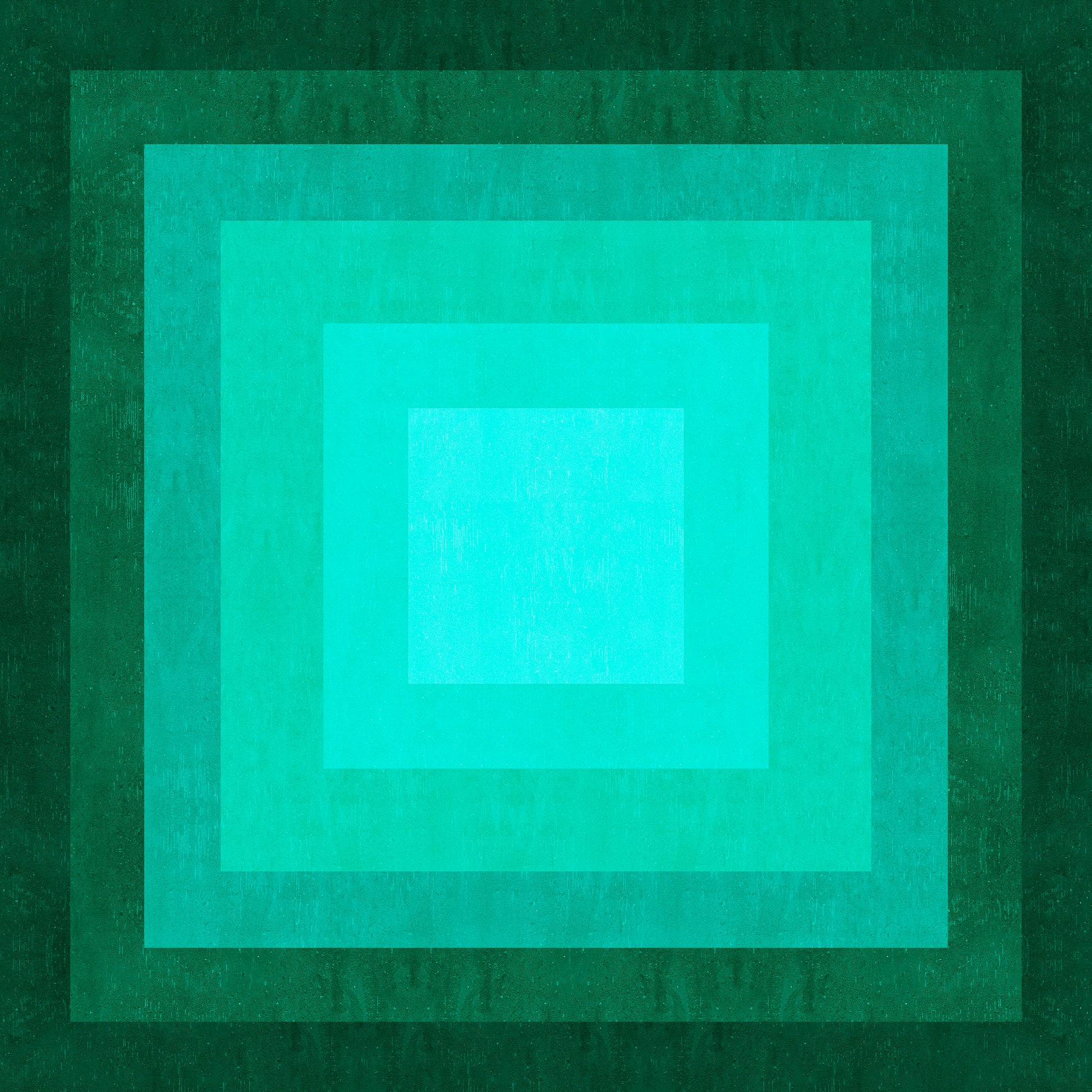 Teal Gradient Squares