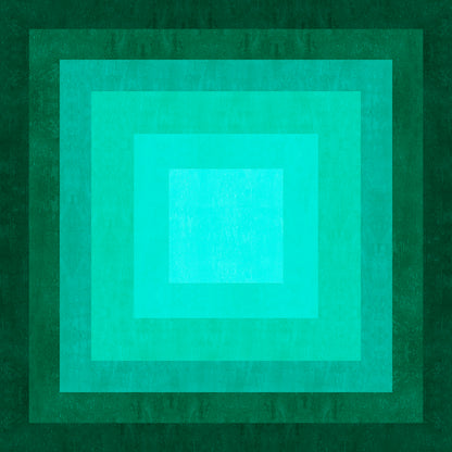 Teal Gradient Squares
