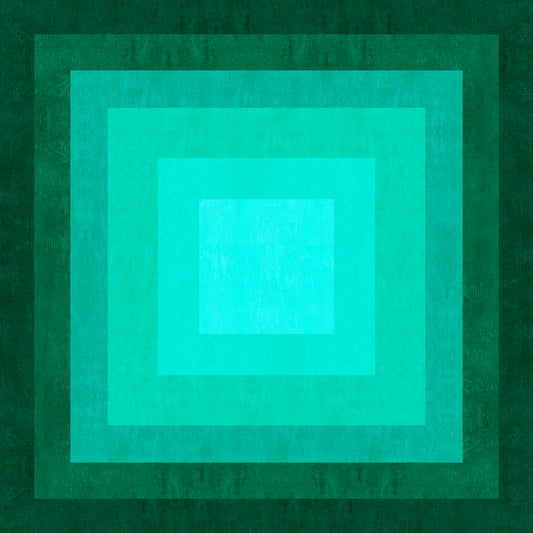 Teal Gradient Squares