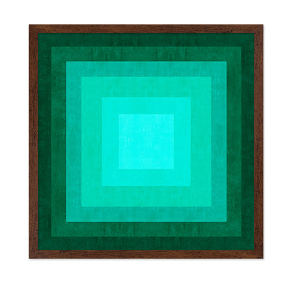 Teal Gradient Squares