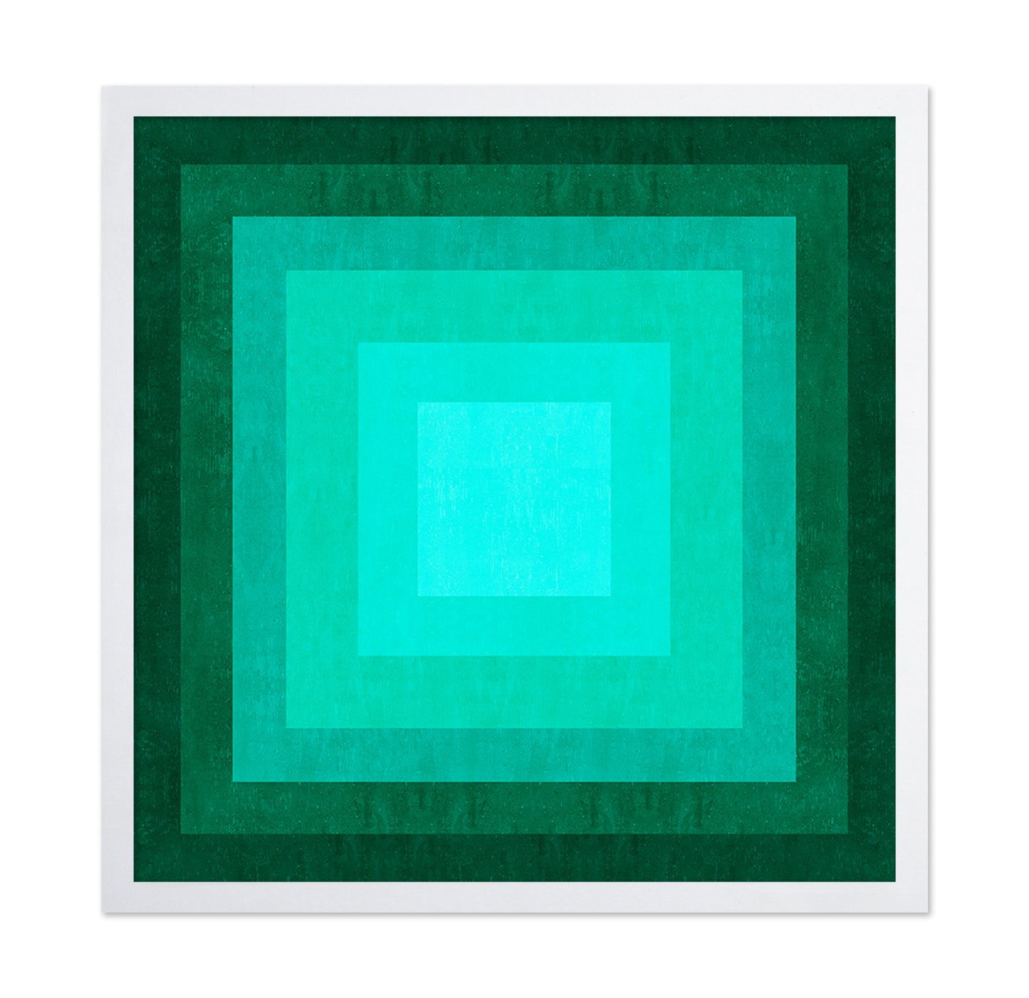 Teal Gradient Squares