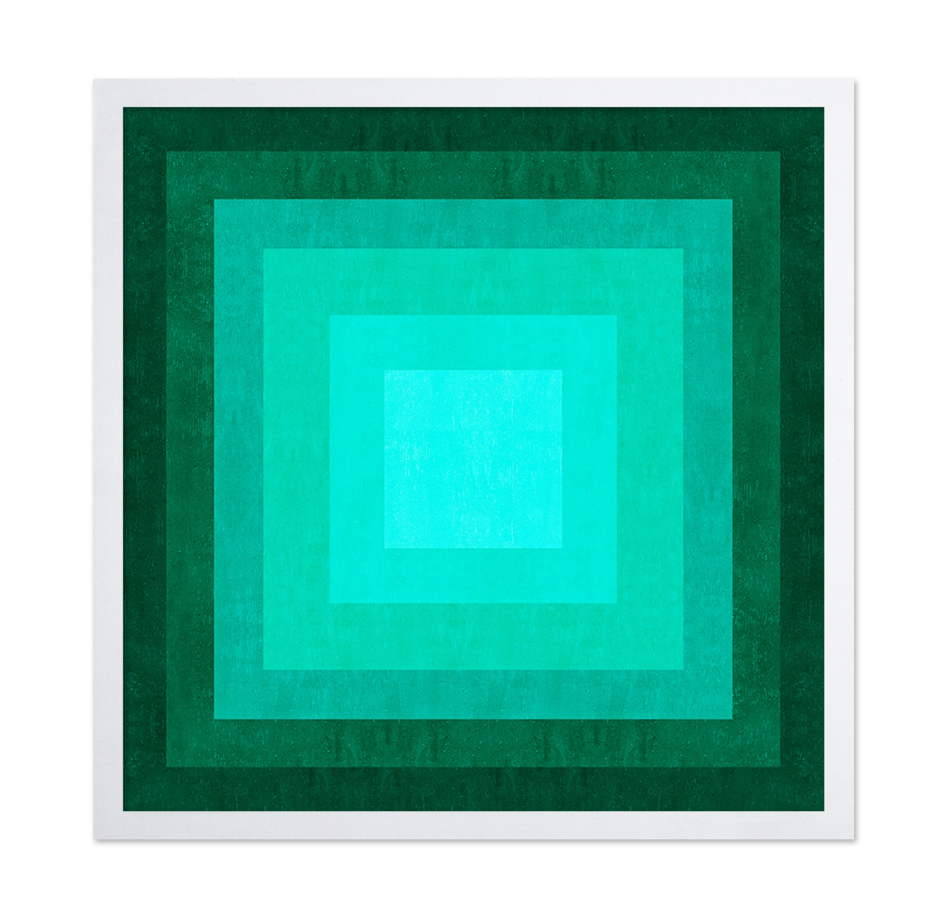Teal Gradient Squares