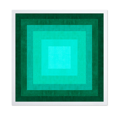 Teal Gradient Squares