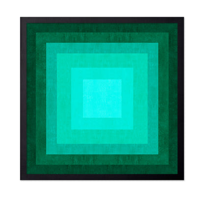 Teal Gradient Squares