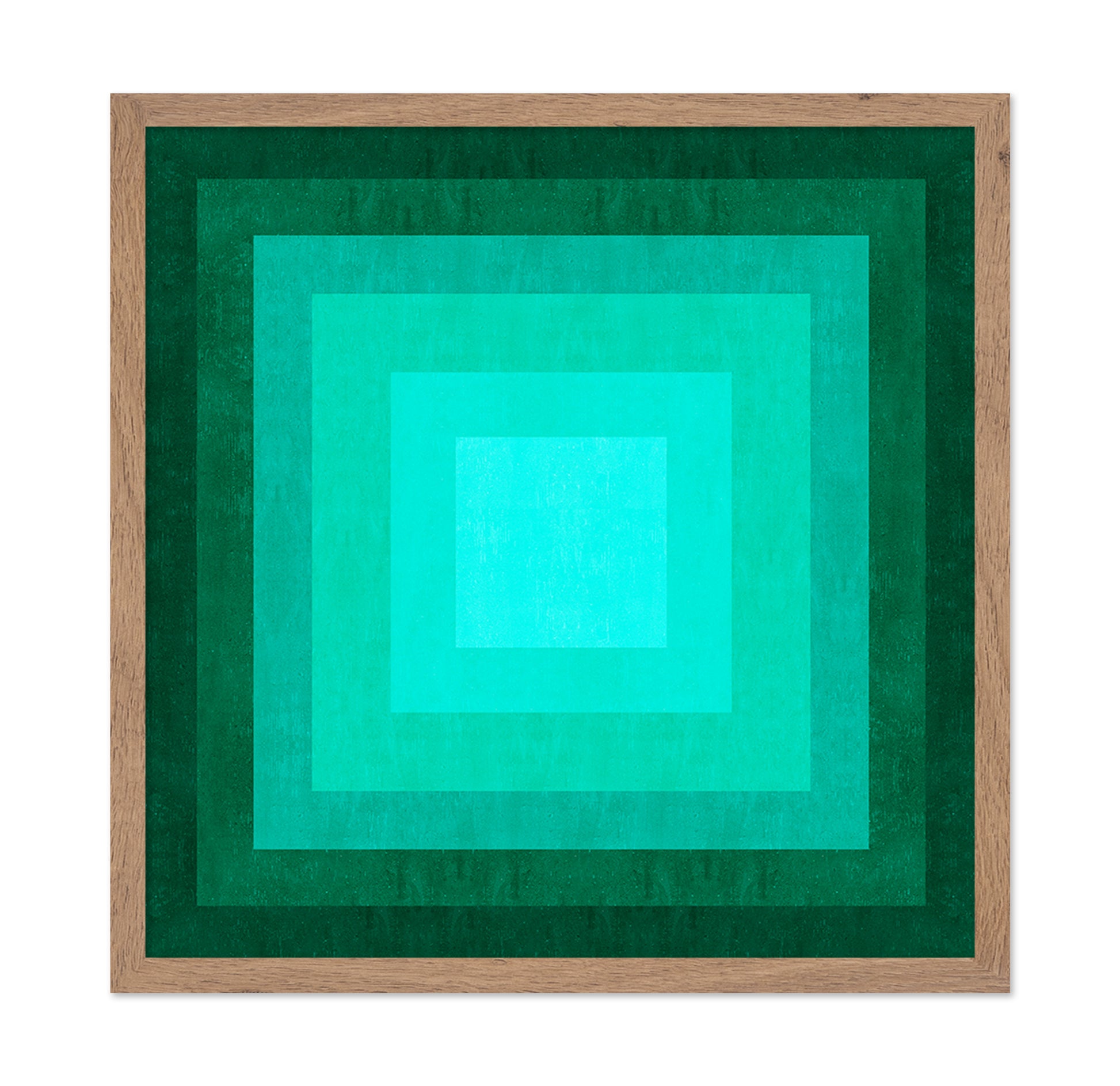 Teal Gradient Squares