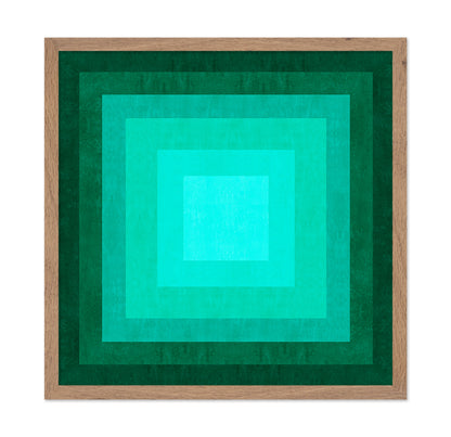 Teal Gradient Squares