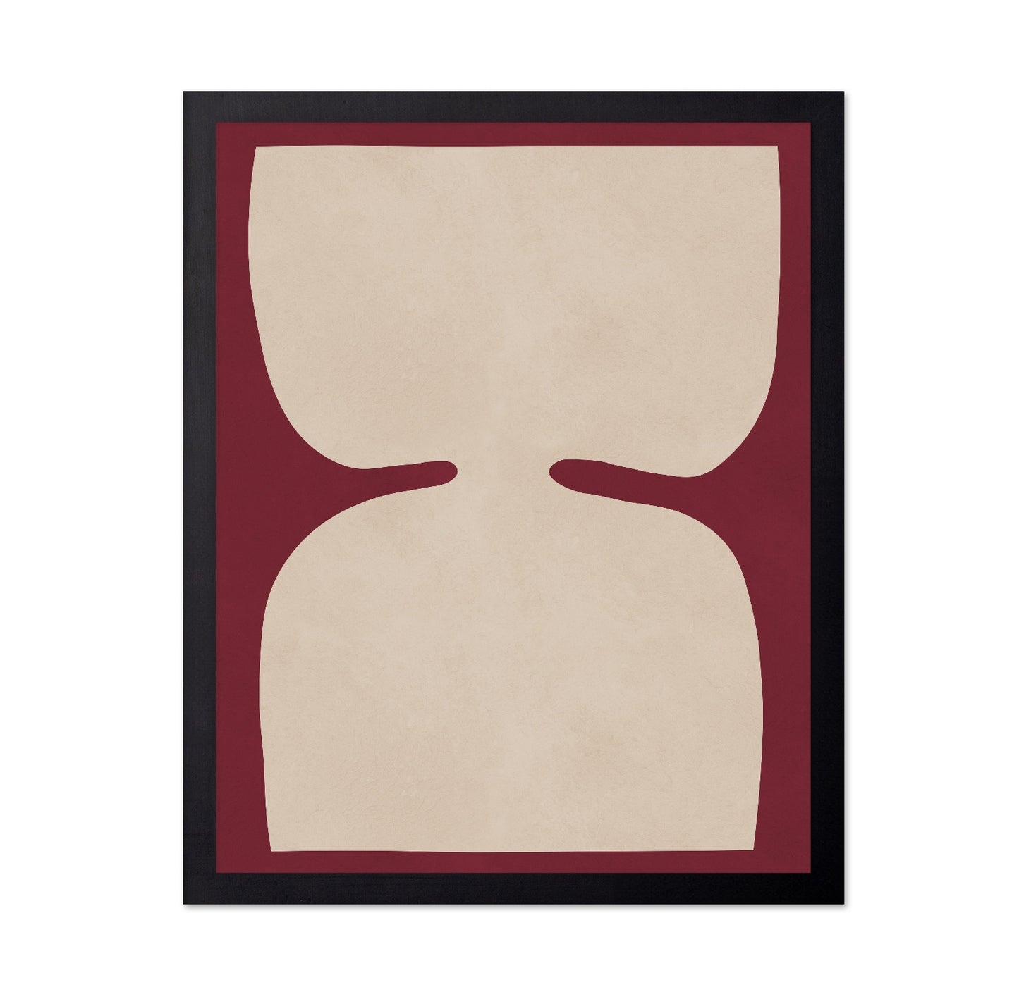 Cream Shape Cutout