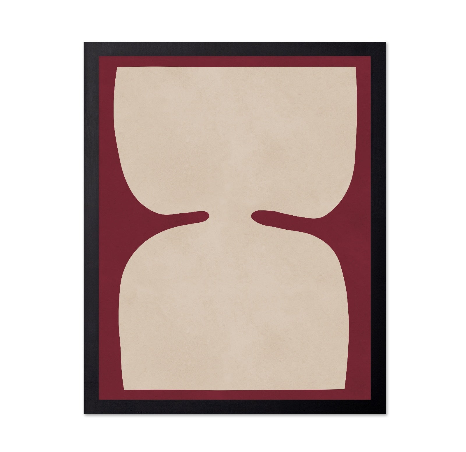 Cream Shape Cutout