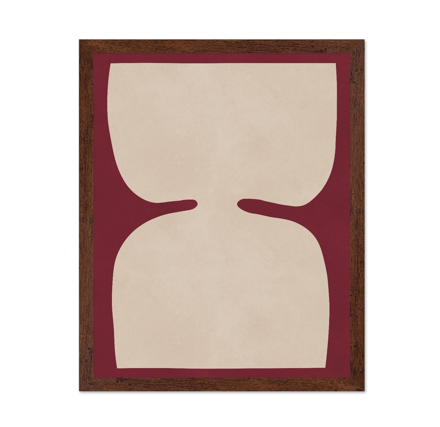 Cream Shape Cutout