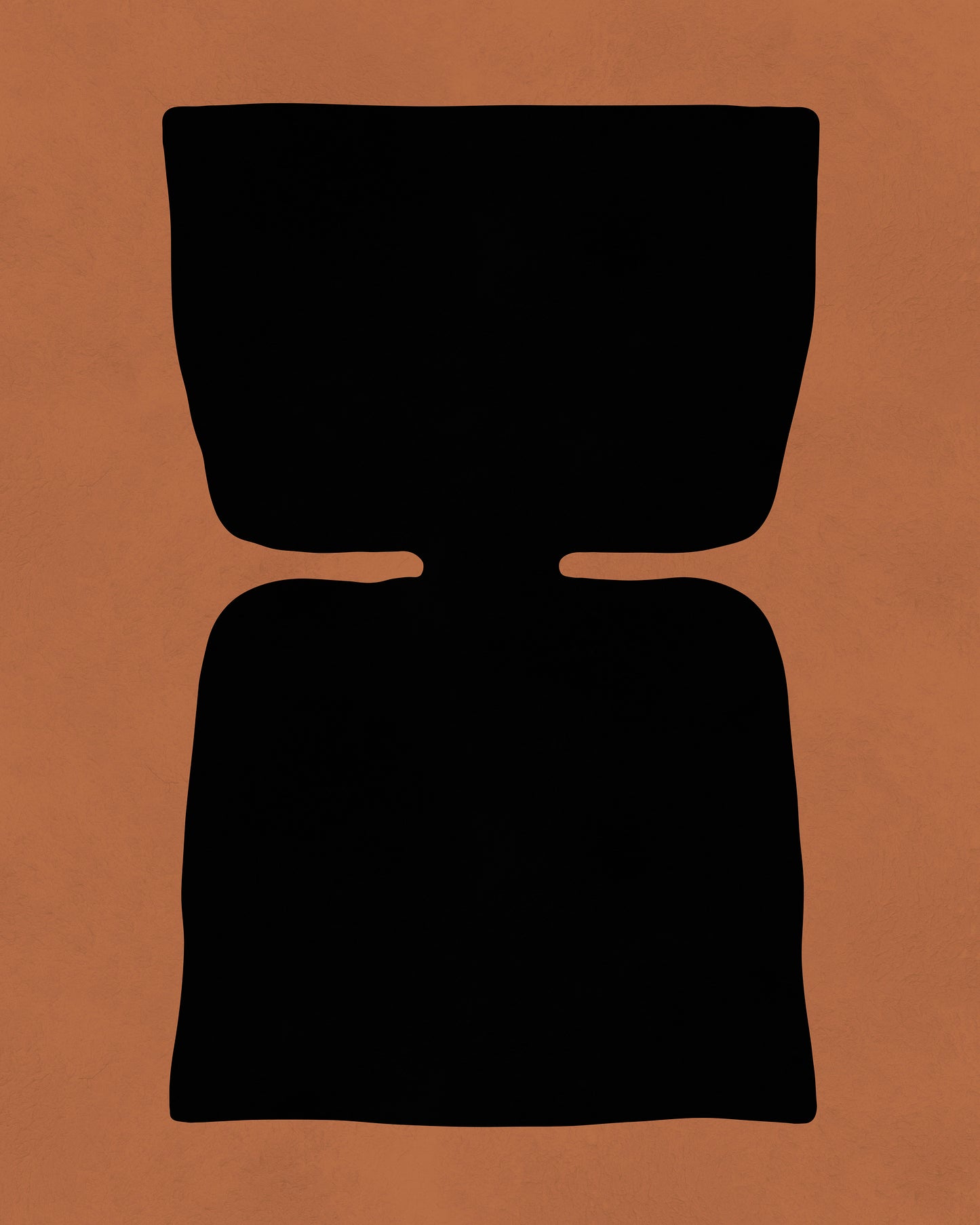 Abstract Black Form