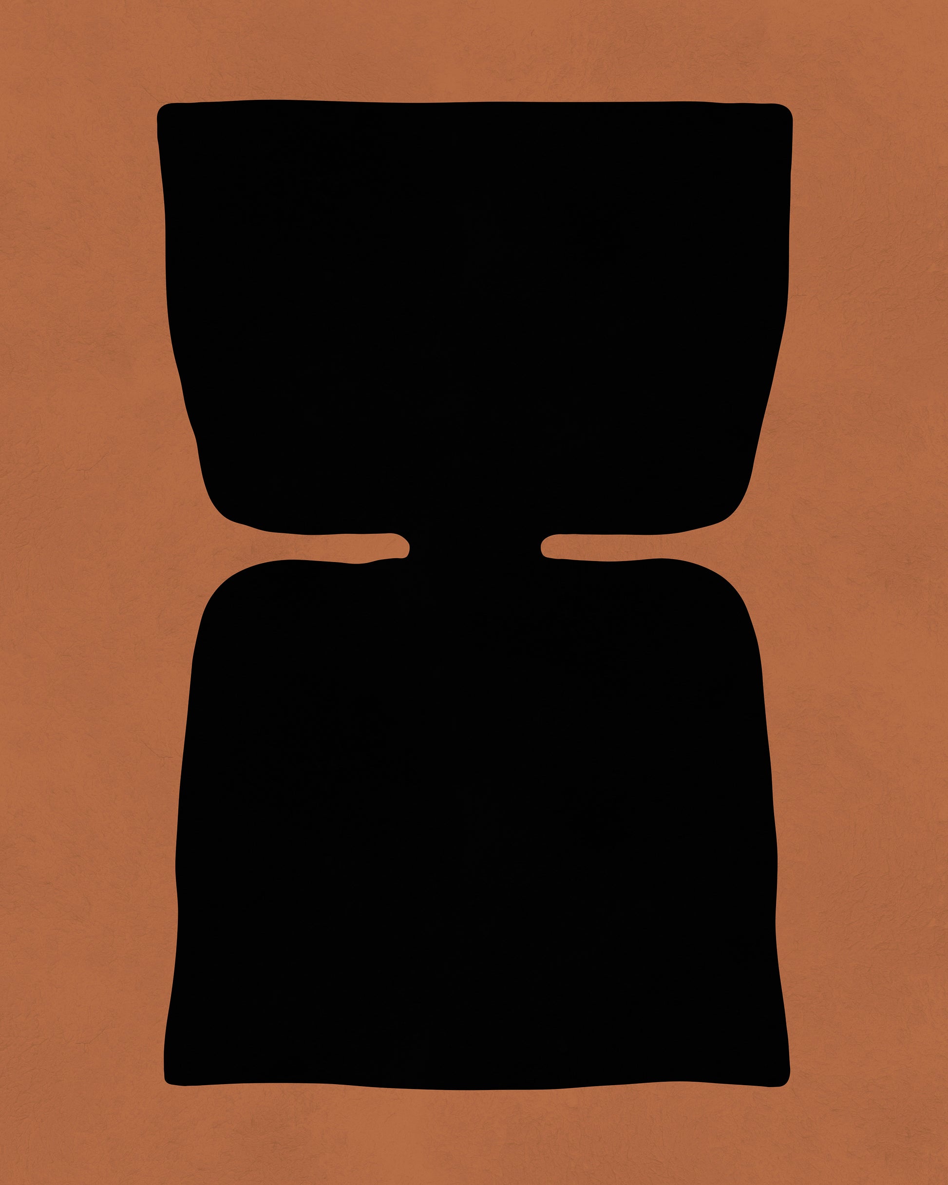 Abstract Black Form