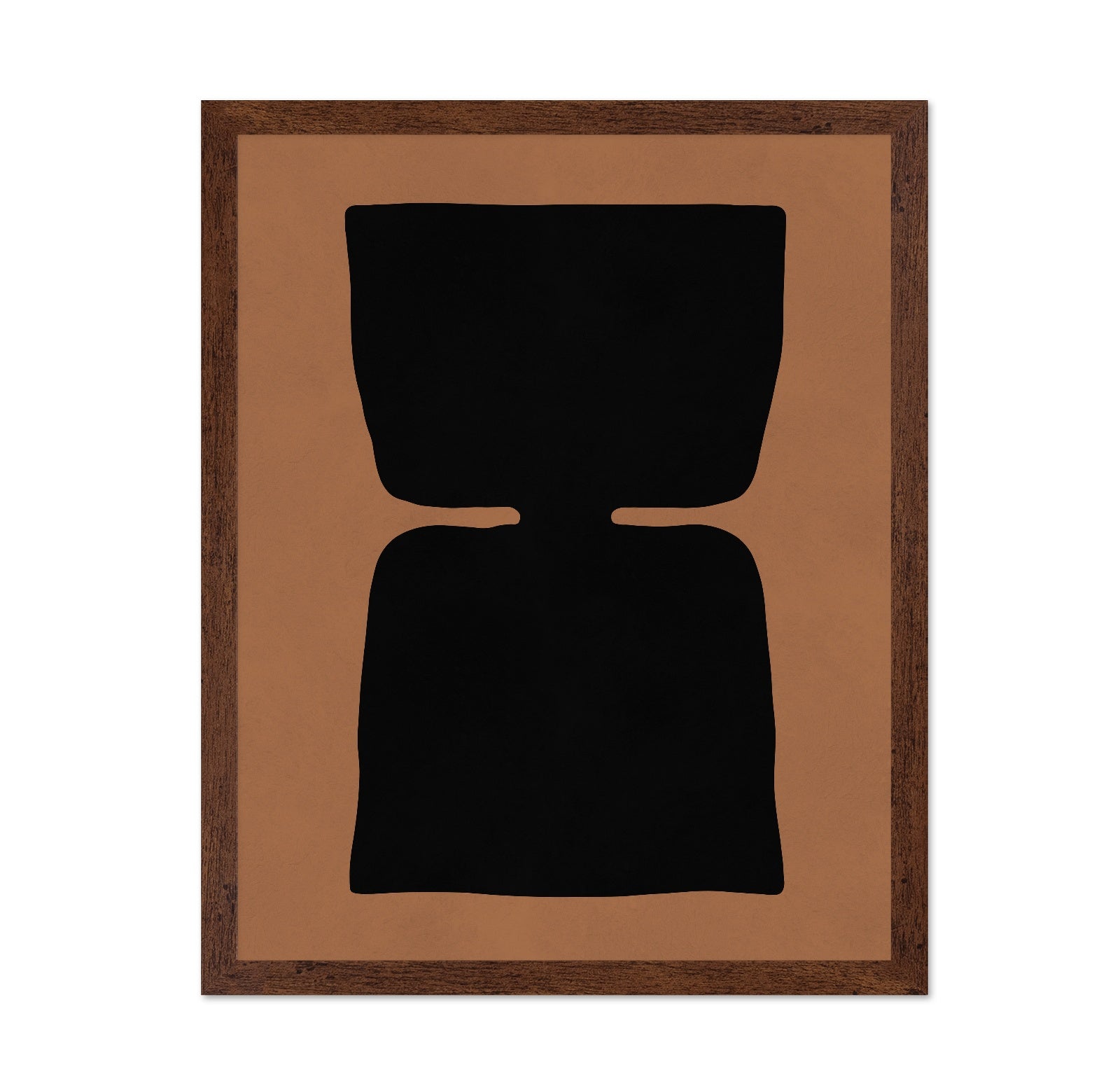 Abstract Black Form