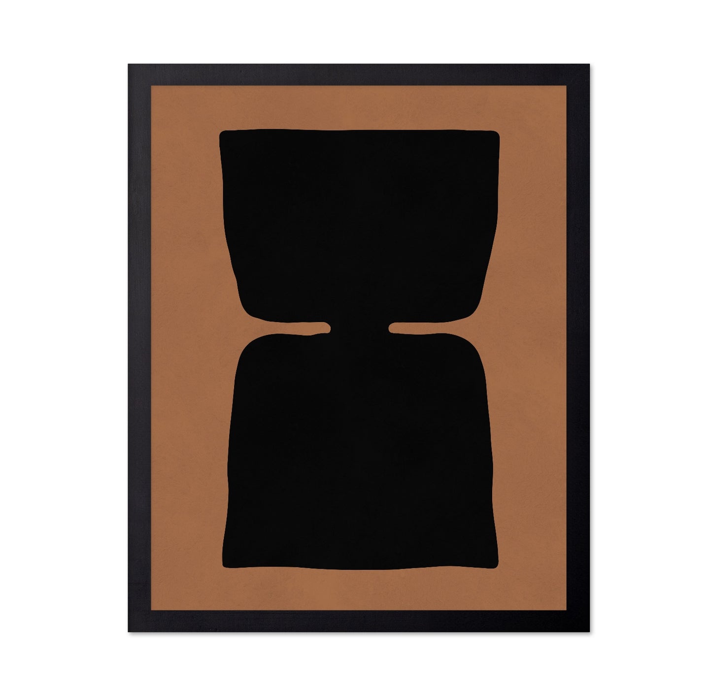 Abstract Black Form