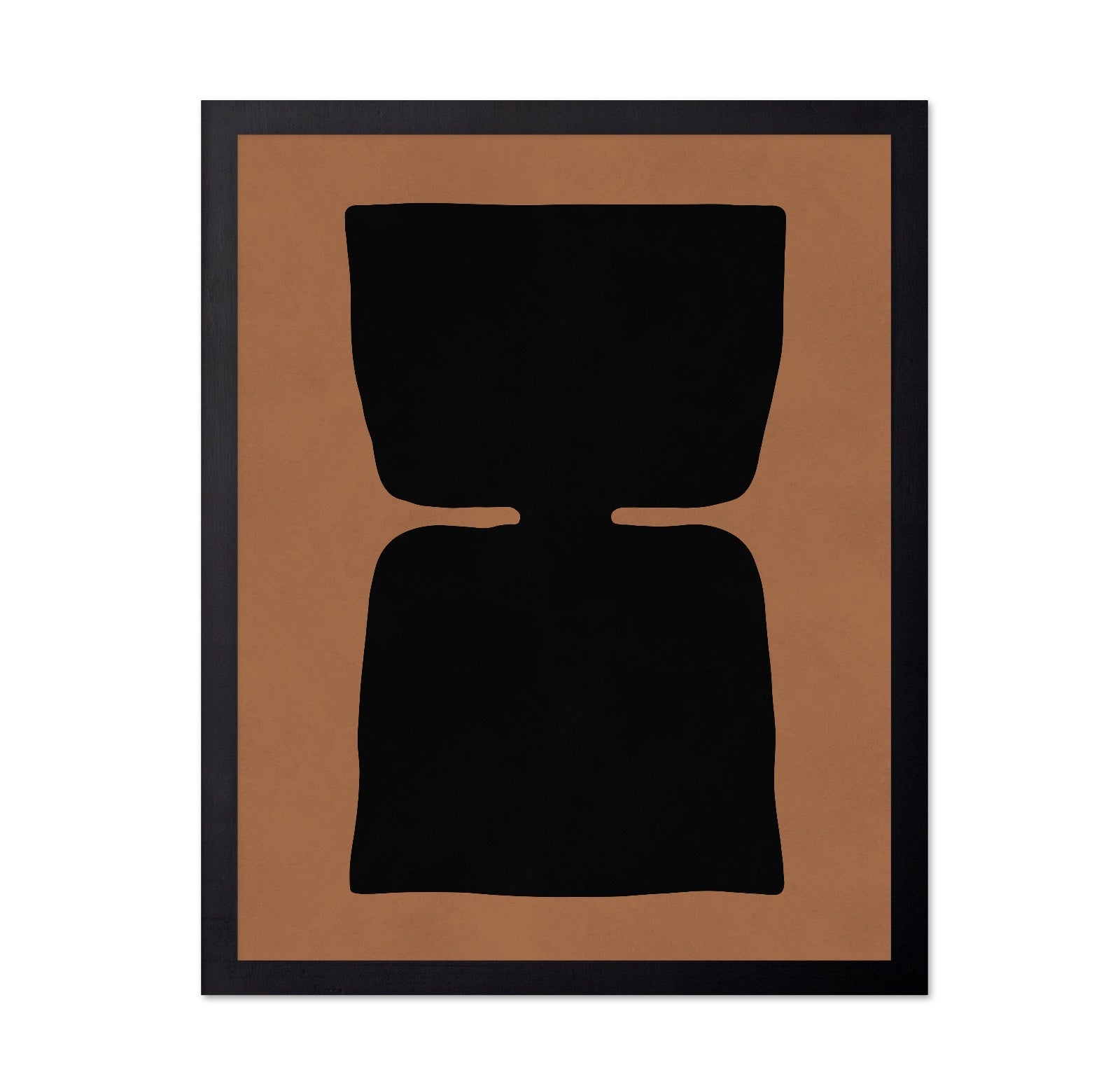Abstract Black Form