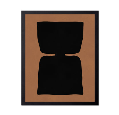 Abstract Black Form