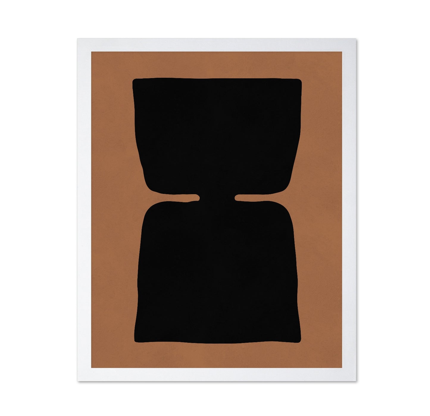 Abstract Black Form