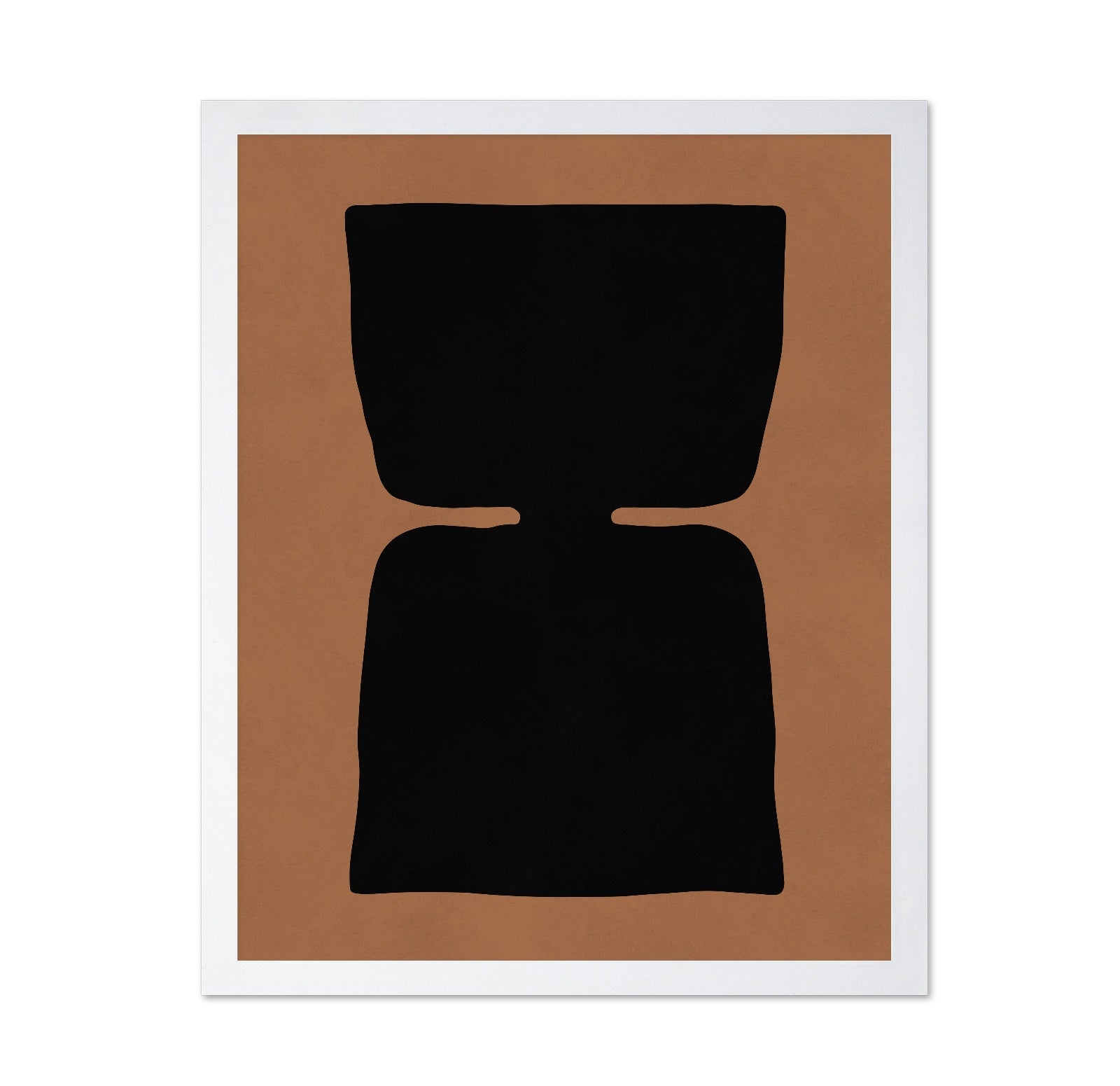 Abstract Black Form