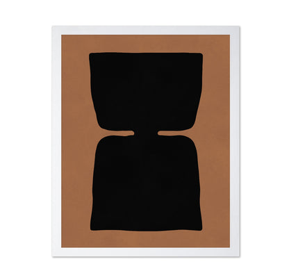 Abstract Black Form