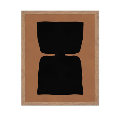 Abstract Black Form