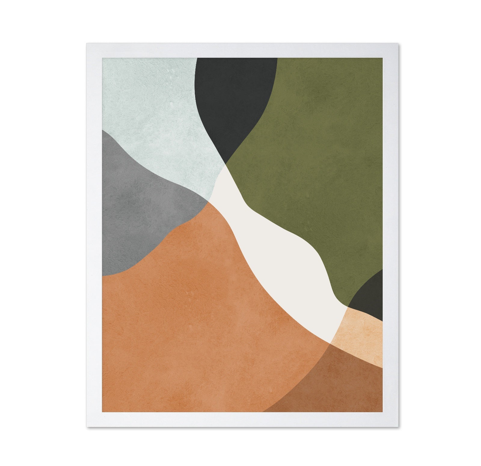 Fluid Color Shapes No2
