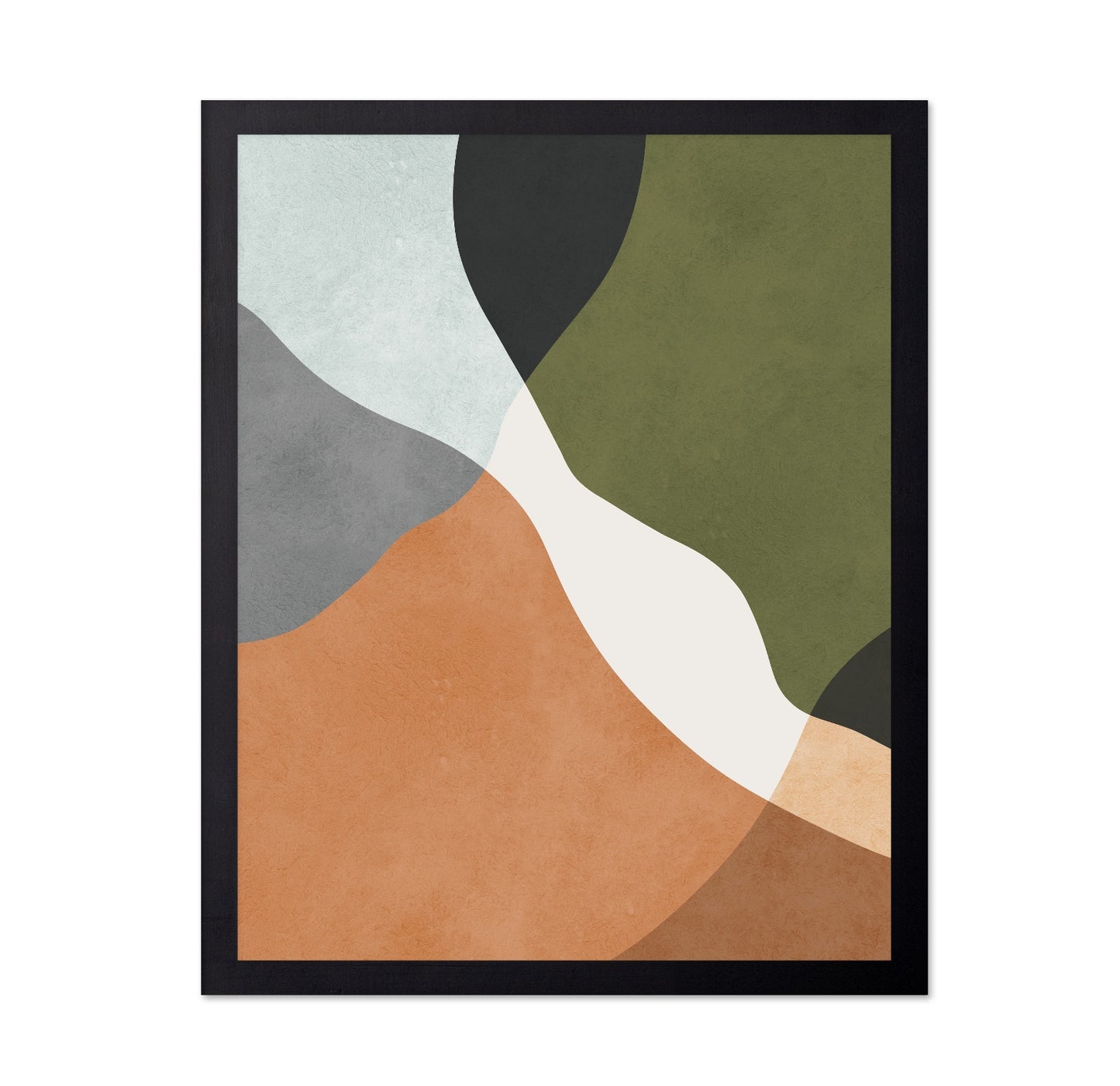 Fluid Color Shapes No2