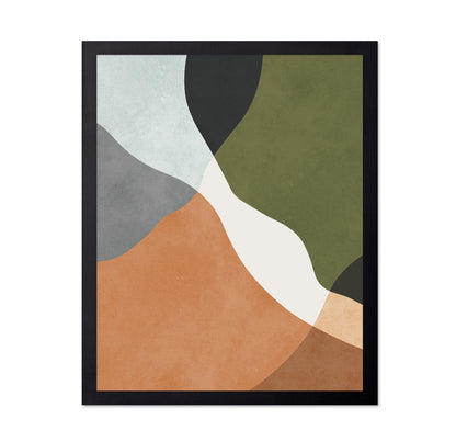 Fluid Color Shapes No2