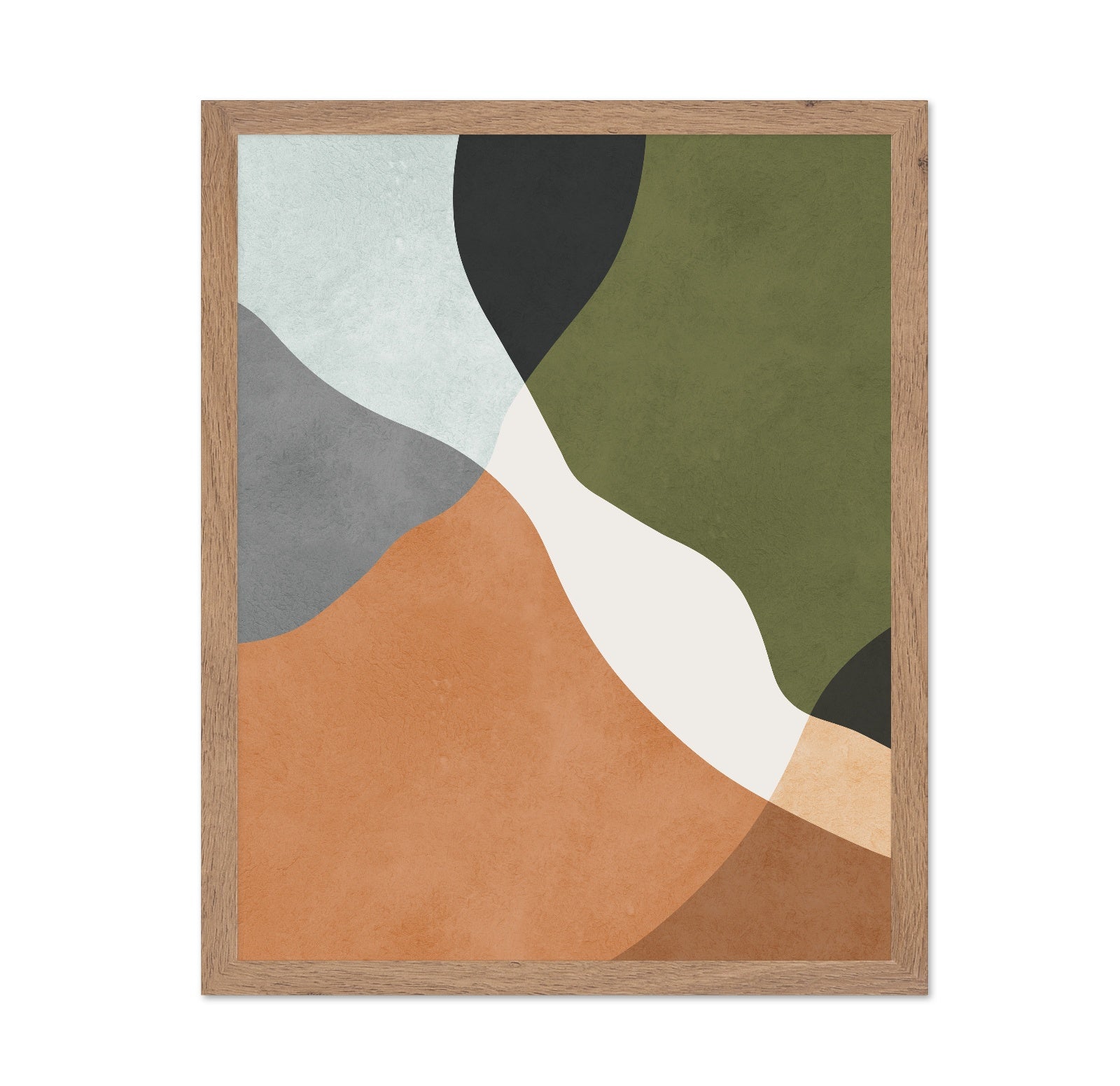 Fluid Color Shapes No2