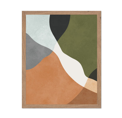 Fluid Color Shapes No2