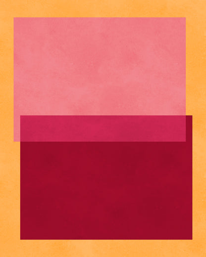 Warm Layered Blocks No2