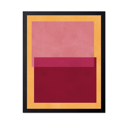 Warm Layered Blocks No2
