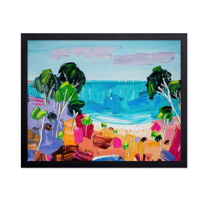 Vibrant Coastal View