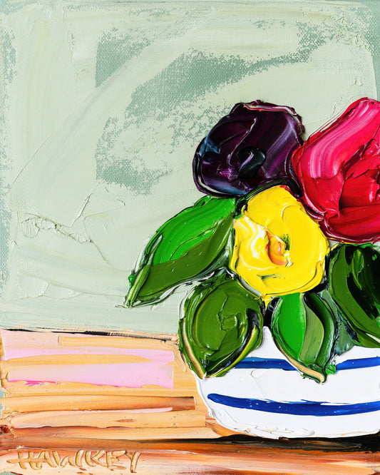 Books And Bright Blooms