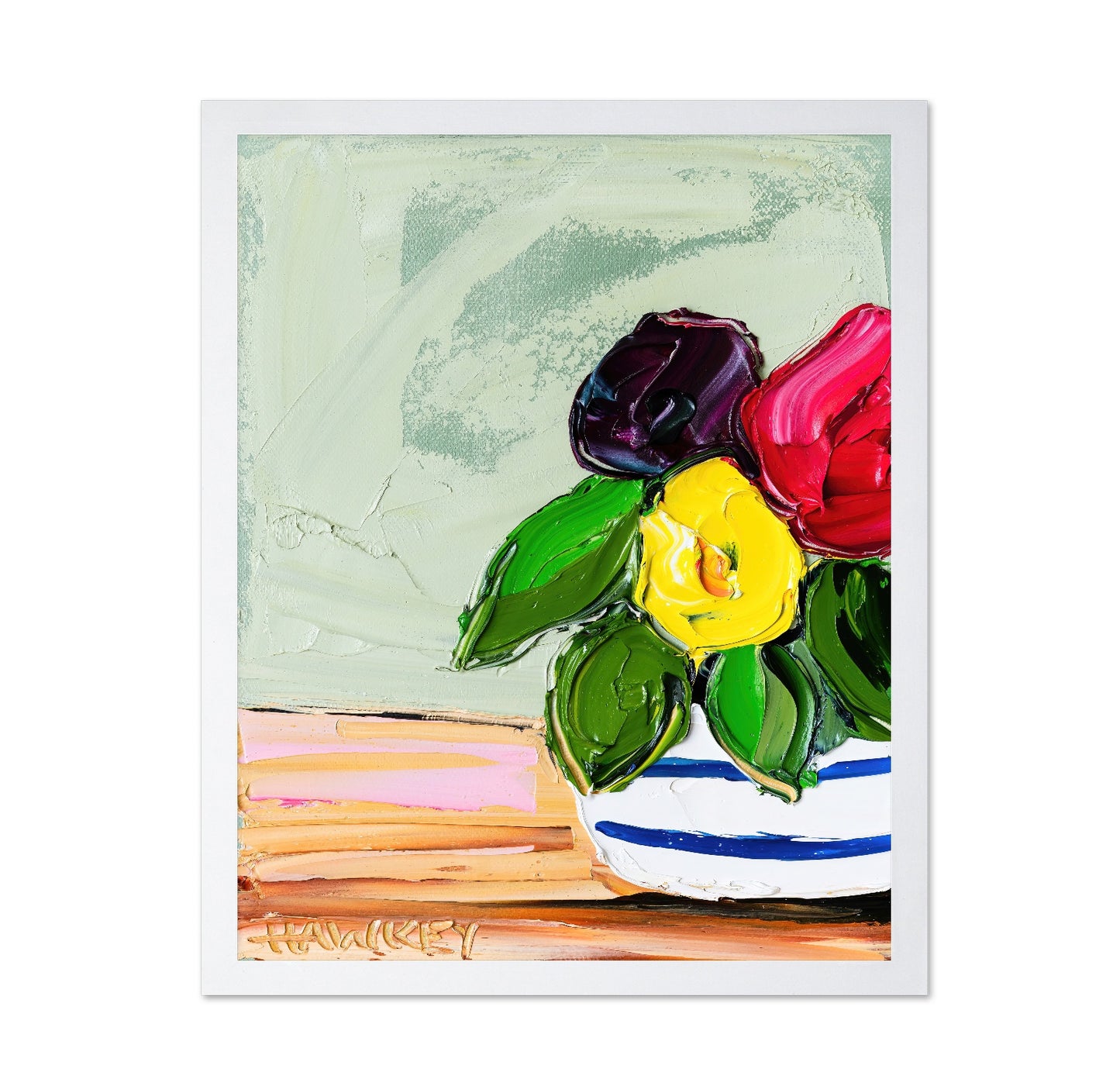 Books And Bright Blooms