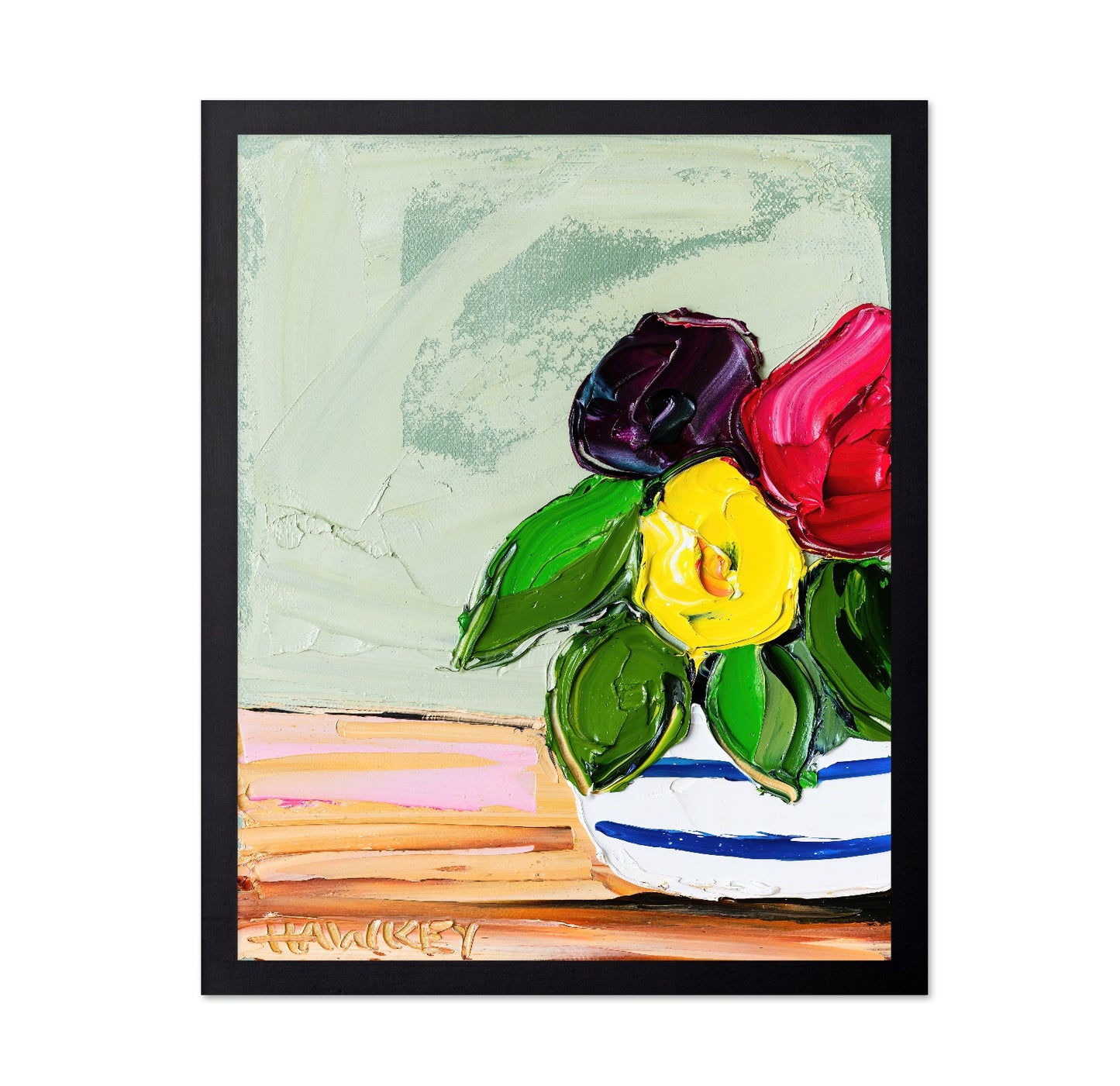 Books And Bright Blooms
