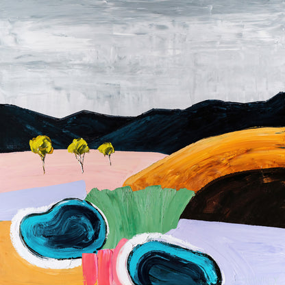 Abstract Valley Pools