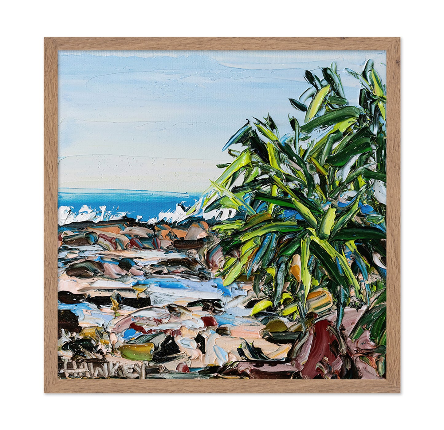 Rocky Shore Palms