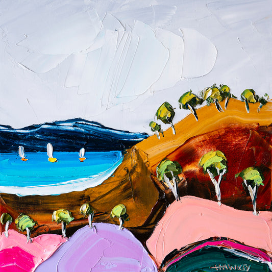 Colorful Coastal Hills No1