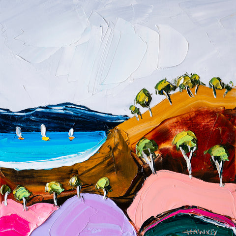 Colorful Coastal Hills No1