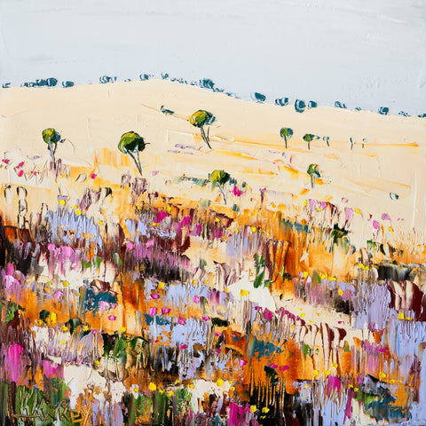Sunlit Floral Hills