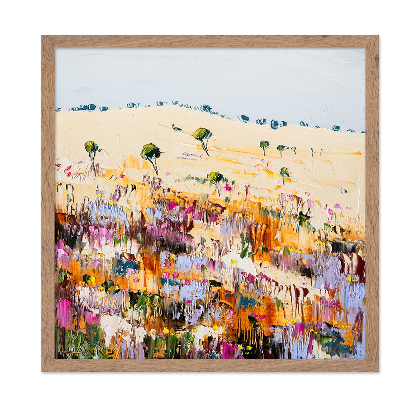Sunlit Floral Hills