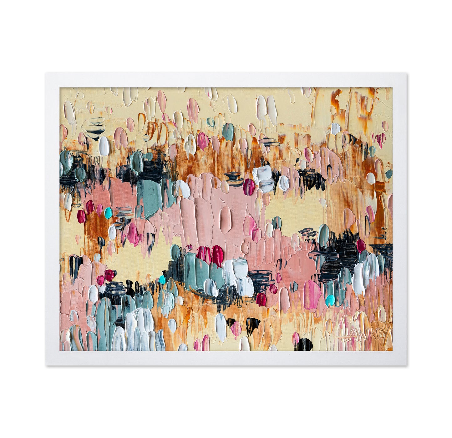 Blush Abstract Field